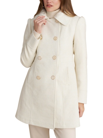 παλτό attrattivo με κουμπιά 9921786-off white γυναικείο σε προσφορά