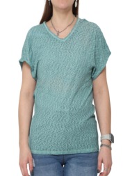 μπλούζα κοντομάνικη freddy με ιδιαίτερο σχέδιο s7wrdt1-v70q γυναικείο