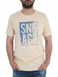 μπλούζα κοντομάνικη sneak aces snk water ink 4033-110