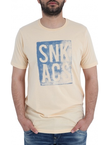 μπλούζα κοντομάνικη sneak aces snk water ink 4033-110 σε προσφορά