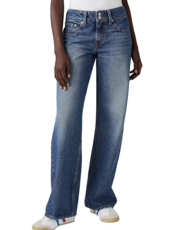 παντελόνι jean levi`s superlow loose dark indigo - worn