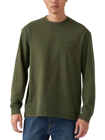 μπλούζα μακρυμάνικη levi`s ls authentic tee a68870035-35