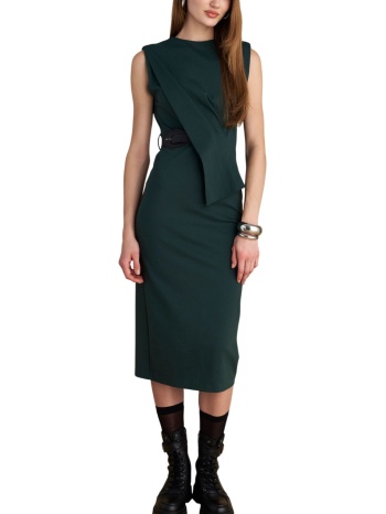 φόρεμα attrattivo μίντι με ζώνη 92249847-pine γυναικείο σε προσφορά