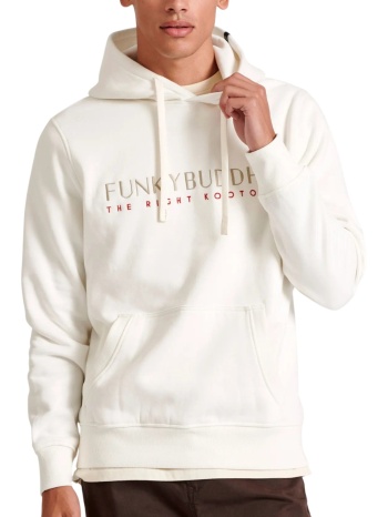 μπλούζα μακρυμάνικη funky buddha με κέντημα στο στήθος σε προσφορά