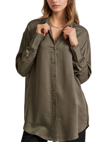 πουκάμισο μακρυμάνικο funky buddha loose fit σε προσφορά