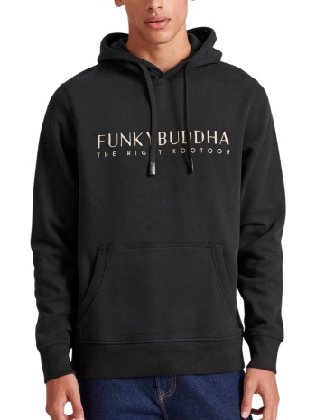 μπλούζα μακρυμάνικη funky buddha με κέντημα στο στήθος σε προσφορά