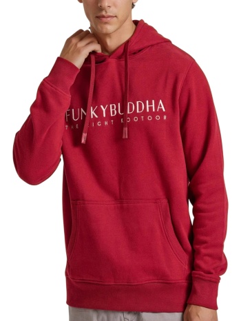 μπλούζα μακρυμάνικη funky buddha με κέντημα στο στήθος σε προσφορά