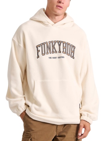 μπλούζα μακρυμάνικη funky buddha ανδρικό φούτερ με κουκούλα σε προσφορά