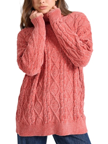 πουλόβερ funky buddha σενίλ loose fit fbl010-113-09-mineral σε προσφορά