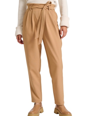 παντελόνι υφασμάτινο funky buddha casual με πιέτες σε προσφορά