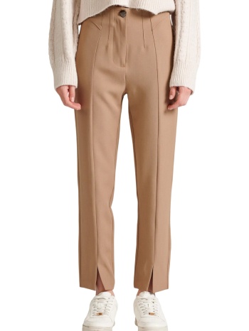 παντελόνι υφασμάτινο funky buddha casual cropped σε προσφορά