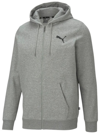 ζακέτα puma ess small logo fz hoodie fl 586702-53 ανδρικό
