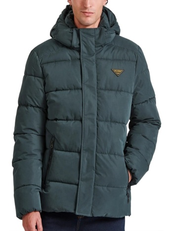 μπουφάν funky buddha puffer με αποσπώμενη κουκούλα σε προσφορά