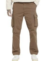 παντελόνι υφασμάτινο funky buddha loose fit cargo fbm010-038-02-lt caramel ανδρικό