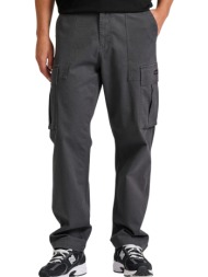 παντελόνι υφασμάτινο funky buddha loose fit cargo fbm010-033-02-dk grey ανδρικό