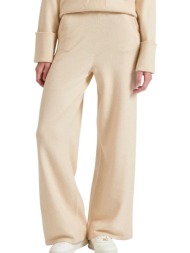 παντελόνι υφασμάτινο funky buddha πλεκτό casual fbl010-135-02-chalk γυναικείο