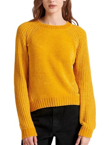 μπλούζα μακρυμάνικη funky buddha σενίλ με στρογγυλή σε προσφορά