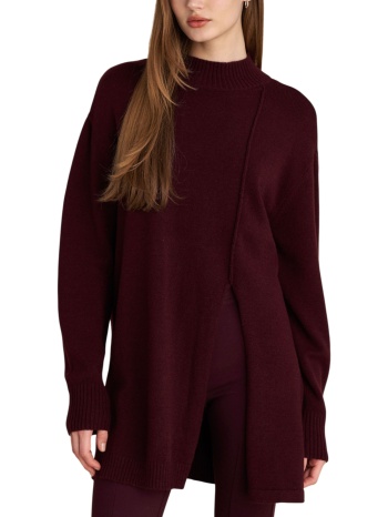 μπλούζα μακρυμάνικη attrattivo πλεκτή με σκίσιμο σε προσφορά