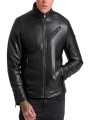 μπουφάν funky buddha biker (pu) fbm010-060-01-black ανδρικό
