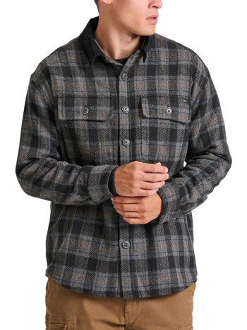 πουκάμισο μακρυμάνικο funky buddha flannel καρό σε προσφορά