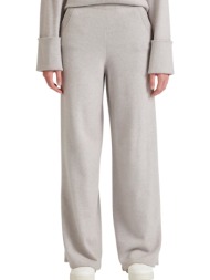 παντελόνι υφασμάτινο funky buddha πλεκτό casual fbl010-135-02-md grey mel γυναικείο