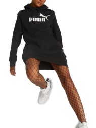 φόρεμα puma ess logo hooded dress fl 671988-01 γυναικείο