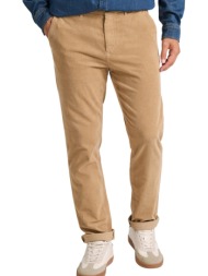 παντελόνι υφασμάτινο funky buddha κοτλέ chino fbm010-015-02-lt caramel ανδρικό
