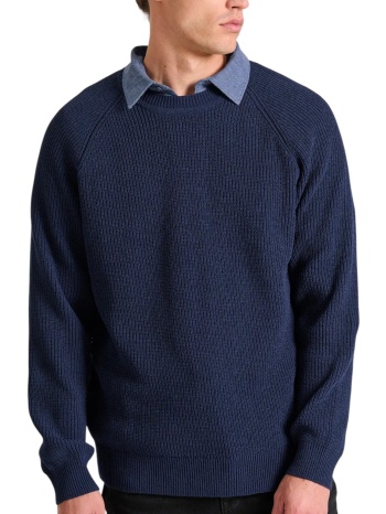 μπλούζα μακρυμάνικη funky buddha chenille relaxed fit σε προσφορά