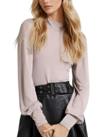 μπλούζα μακρυμάνικη funky buddha γυναικεία μπλούζα μακρύ σε προσφορά