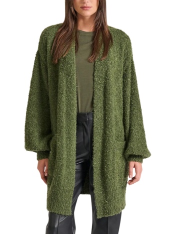 ζακέτα funky buddha πλεκτή relaxed fit fbl010-136-09-olive σε προσφορά