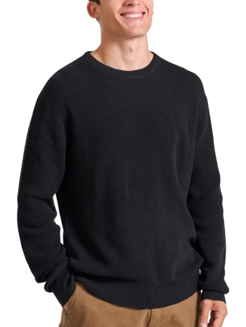 μπλούζα μακρυμάνικη funky buddha με ανάγλυφη πλέξη σε προσφορά