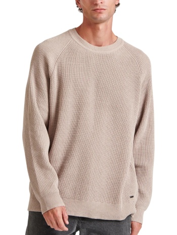 μπλούζα μακρυμάνικη funky buddha chenille relaxed fit σε προσφορά