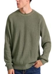 μπλούζα μακρυμάνικη funky buddha chenille relaxed fit fbm010-053-09-cement ανδρικό