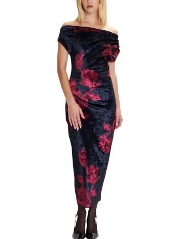 φόρεμα ale μάξι φλοράλ βελούδινο 82023819-multicolor σε προσφορά