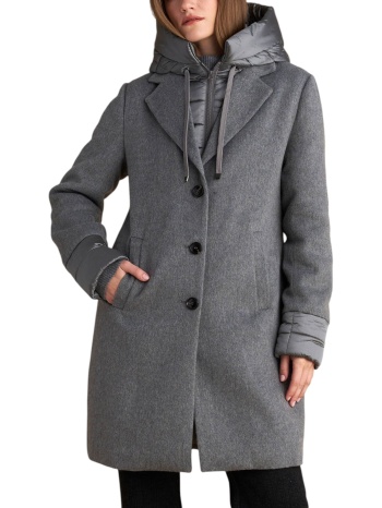 παλτό attrattivo με αποσπώμενη κουκούλα 9921778-grey σε προσφορά