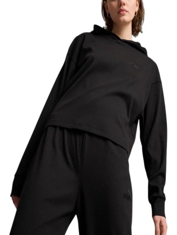 μπλούζα μακρυμάνικη puma ess elevated hoodie 682503-01 σε προσφορά