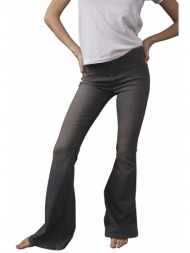 παντελόνι jean free people gummy denim penny pull on flare ob542650-back alley blue