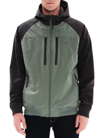 μπουφάν emerson ribbed hood 222.em10.21-light olive-ebony σε προσφορά