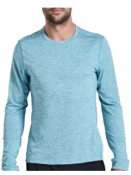 μπλούζα μακρυμάνικη saucony stopwatch sam800279-tqh