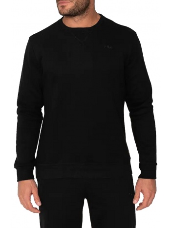 μπλούζα μακρυμάνικη fila brad φούτερ apjc0012-black σε προσφορά