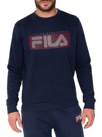 μπλούζα μακρυμάνικη fila hobson fw22spm184-410 σε προσφορά