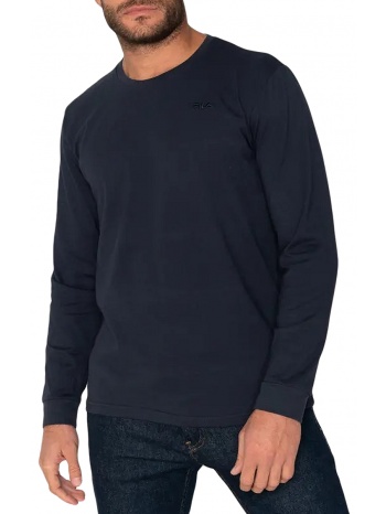 μπλούζα μακρυμάνικη fila orlando apjc0015-navy σε προσφορά