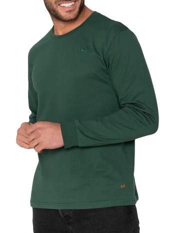 μπλούζα μακρυμάνικη fila orlando apjc0015-green σε προσφορά