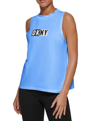 μπλούζα αμάνικη dkny logo dp2t5892-2vx σε προσφορά