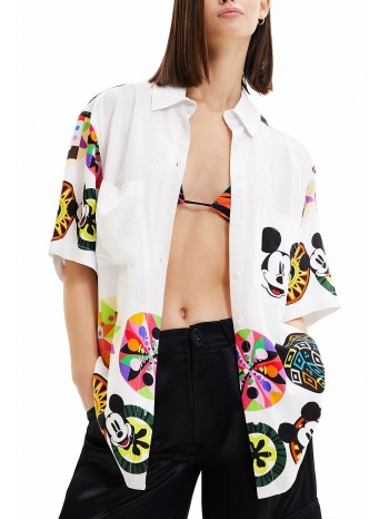 πουκάμισο μακρυμάνικο desigual mr. mickey 23swcw14-1001 σε προσφορά