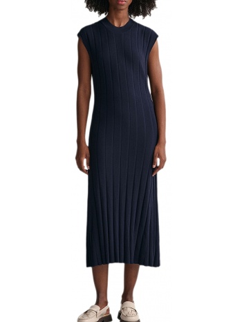 φόρεμα gant rib knit sleeveless c-neck dress 3gw4502055-3 σε προσφορά