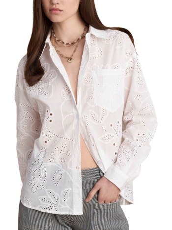 πουκάμισο μακρυμάνικο attrattivo βαμβακερό με κεντήματα