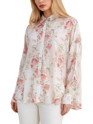 πουκάμισο μακρυμάνικο attrattivo φλοράλ 9922966-multicolor γυναικείο
