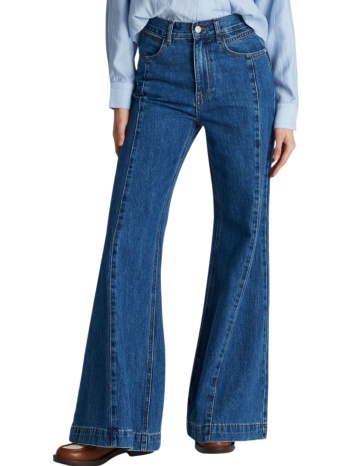 παντελόνι jean ale καμπάνα 8922973-blue γυναικείο