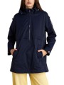 μπουφάν attrattivo άνορακ με κουκούλα 9922942-blue γυναικείο